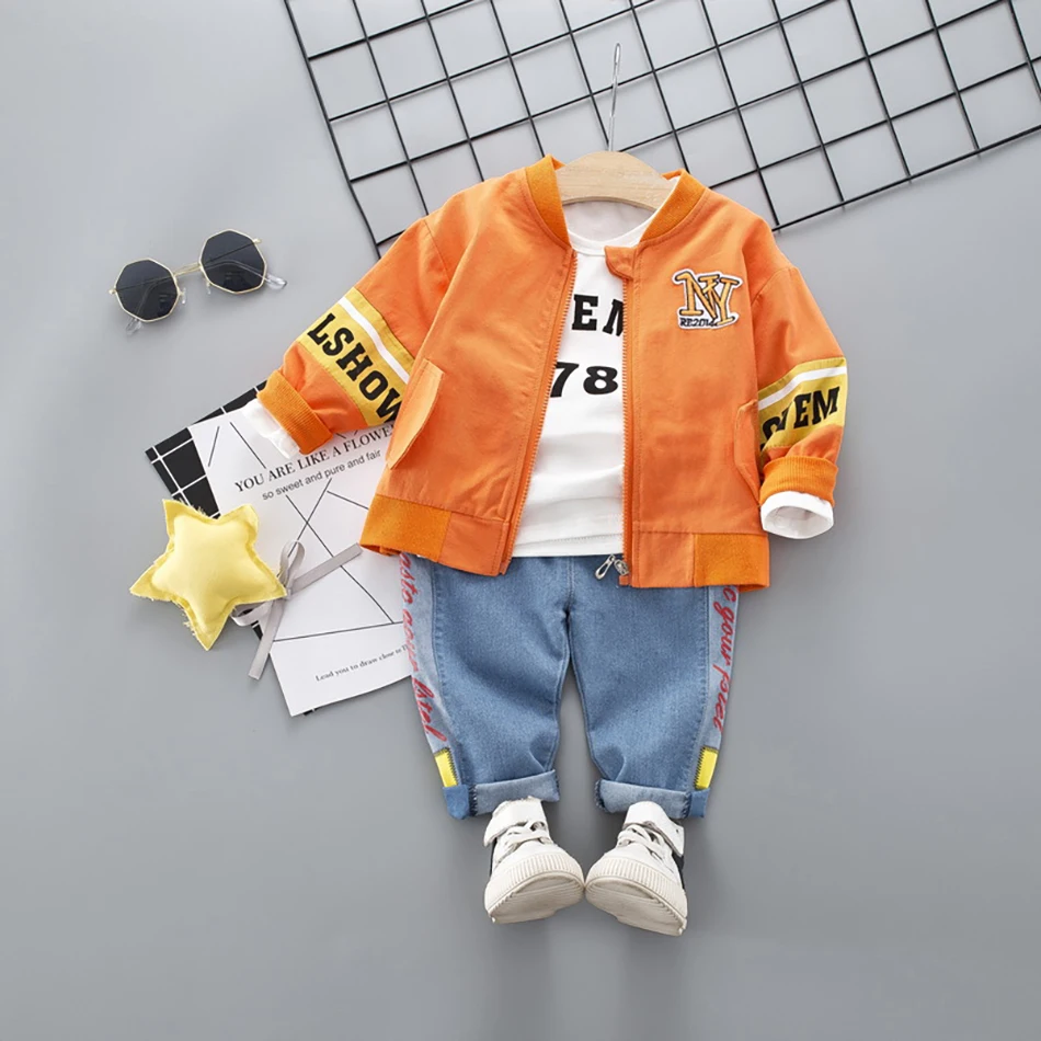 Маленький ребенок Spring1 2 От 3 до 4 лет осенняя одежда для детей ясельного возраста