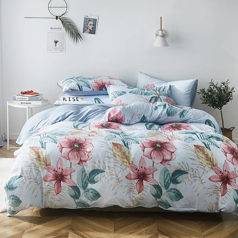 style3 Комплект постельного белья с рисунками животных из мультфильмов, домашний текстиль, пододеяльник, одеяло для детей - Цвет: style3
