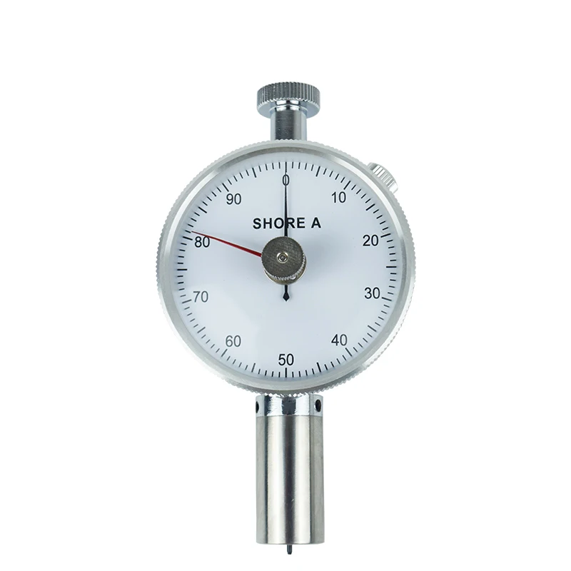Портативный аналоговый тестер твердости Shore A двойная указка одиночная дюрометр