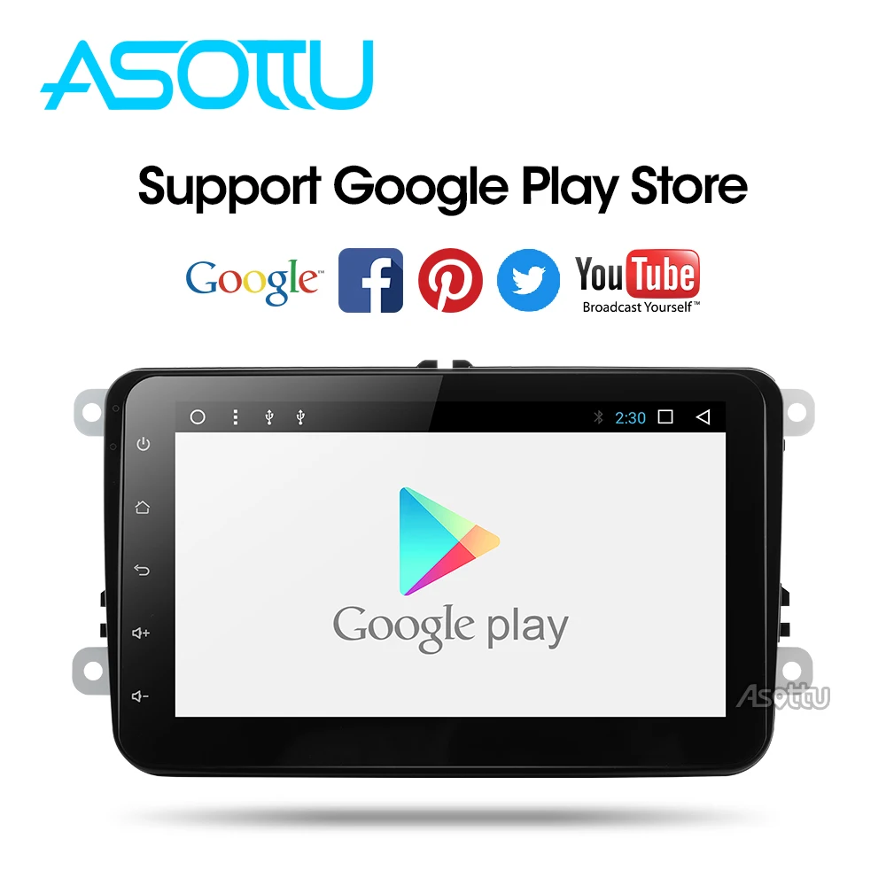 Автомобильный dvd Asottu VW303 px30 android 9,0 для VW polo golf passat tiguan skoda yeti superb rapid для skoda gps navi