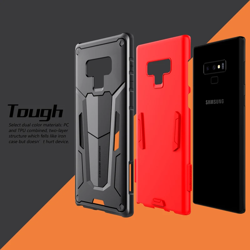 Чехол Nillkin Defender 2 для Samsung galaxy Note 9 роскошный чехол-накладка из ТПУ + ПК чехлы Galaxy |