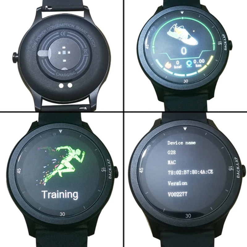 Быстрая зарядка H7JF через USB-адаптер для умных часов с кабелем для зарядки -LOW G28 длиной 30 см/11,81 дюйма с заряжаемой линией.