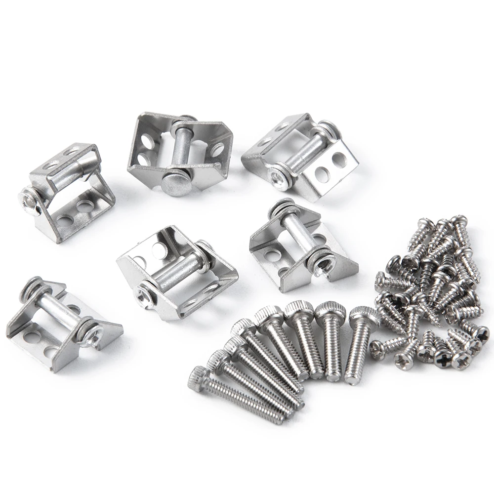 6 шт. металлические петли для грузового прицепа с винтами 1/14 Tamiya Truck MAN Scania R620