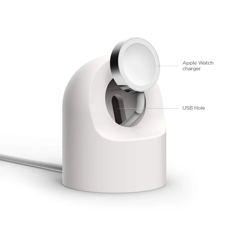 Estaci&oacute;n de carga para Apple Watch, accesorios de 44mm, 40mm, 45mm, 41mm, 42mm y 38mm para iWatch, soporte de carga para Apple watch 7 6 5 4 3 se-2