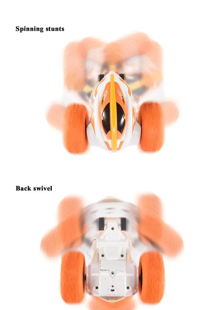 

Wireless 2.4Ghz Remote Control Car RC Stunt Car 360 Degree Rotating Rock Crawler Light Toy