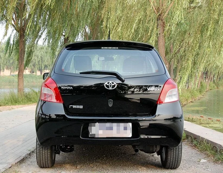 Для Toyota Yaris спойлер 2008-2013 спортивный комплект для корпуса багажника задний