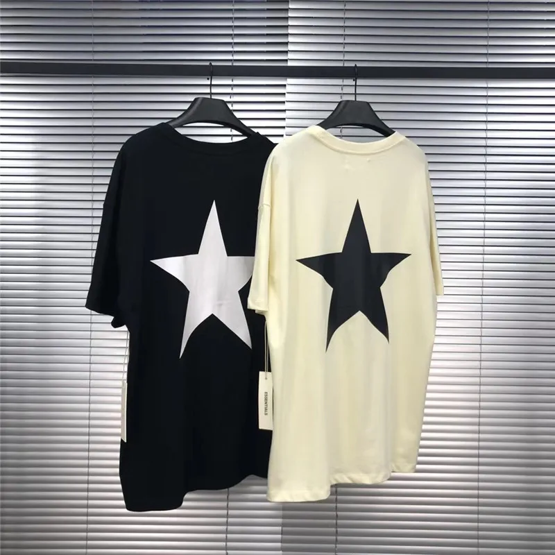 Футболка Мужская/женская из толстой ткани с принтом пентаграммы | Мужская одежда