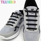 Новинка 14 шт.лот 6 размеров разноцветные шнурки без завязывания шнурки унисекс эластичные силиконовые шнурки для мужчин женщин всех кроссовок