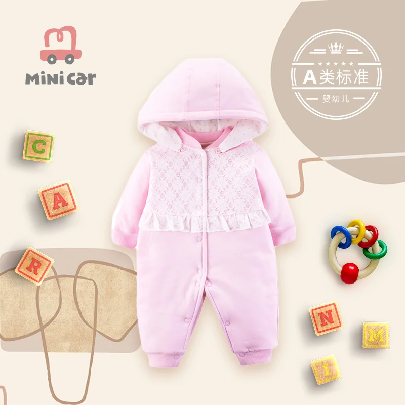 

New born baby's one-piece Romper baby's open file climbing suit