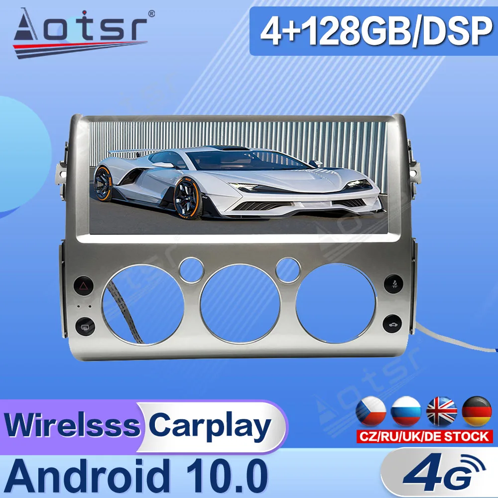 

Android Car Radio Multimedia Video Player For Toyota FJ Cruiser 2007 - 2017 Navigation GPS 2 Din Stereo Receiver Head Unit DSP