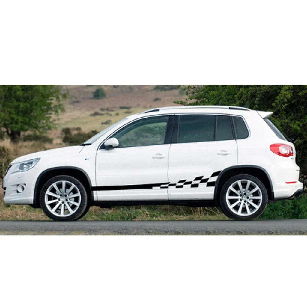 

2X Car Racing Decal Sticker Emblem For Mitsubishi Lancer-ex V3