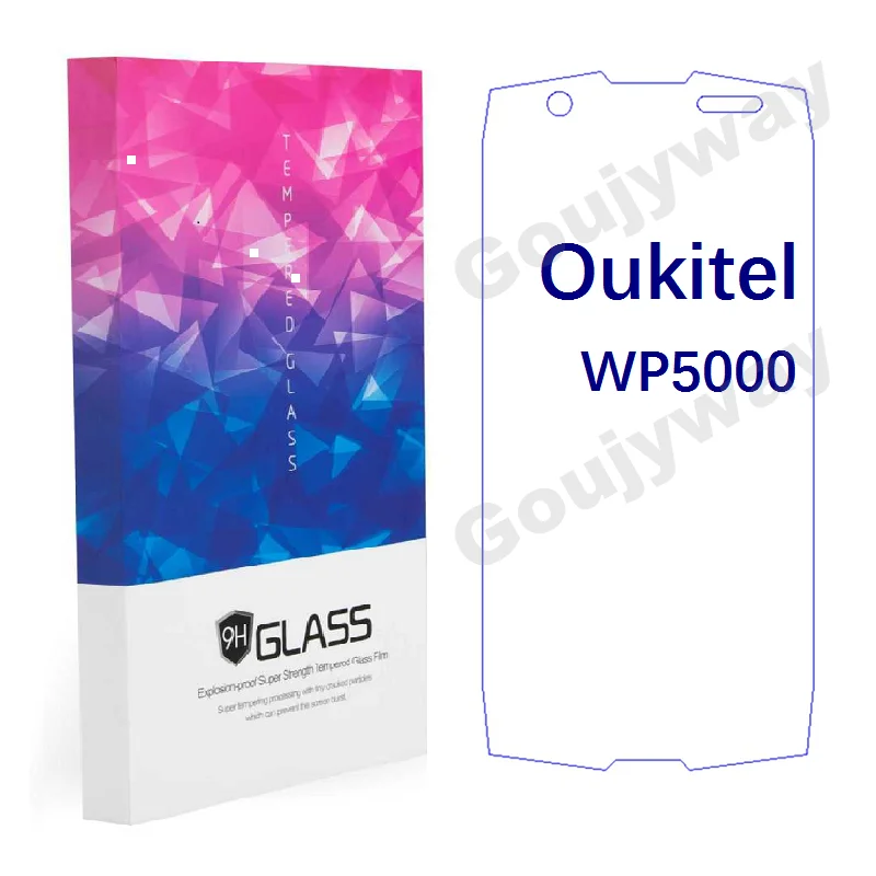 Oukitel wp5000 закаленное стекло защита для экрана Передняя защитная стеклянная