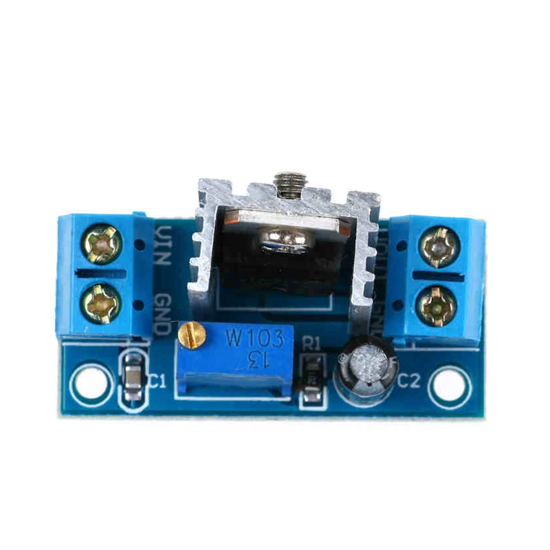 LM317 DC-DC преобразователь понижающий модуль платы линейный регулятор регулируемый