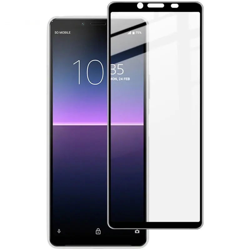 

for Sony Xperia 10 II 2 10II 10m2 Mark II MK II XQ-AU51 XQ-AU52 Full Glue Cover Tempered Glass Screen Protector Film