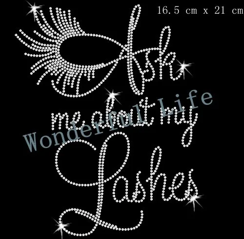 Бесплатная доставка 2 шт./лот блестящие ресницы белый прозрачный кристалл