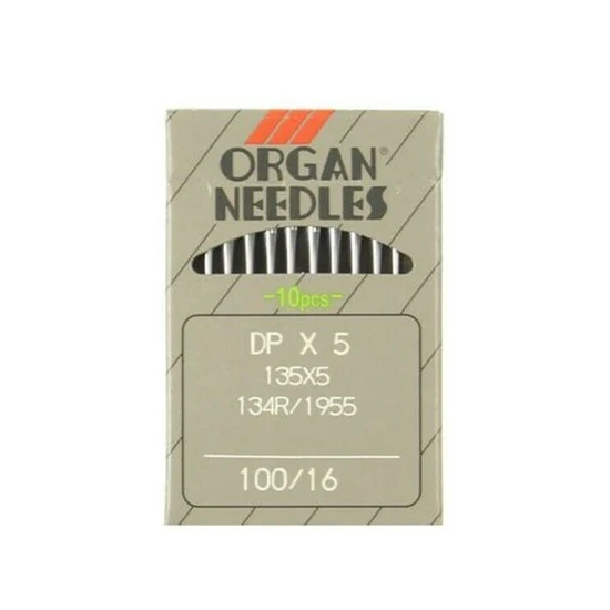 DPX5(100-16) 10 шт./лот высокое качество иглы organ DBX1 DCX1 DPX5 UYX128GAS для промышленные прямострочные швейных машин Singer, juki brother - Цвет: DPX5(100-16)
