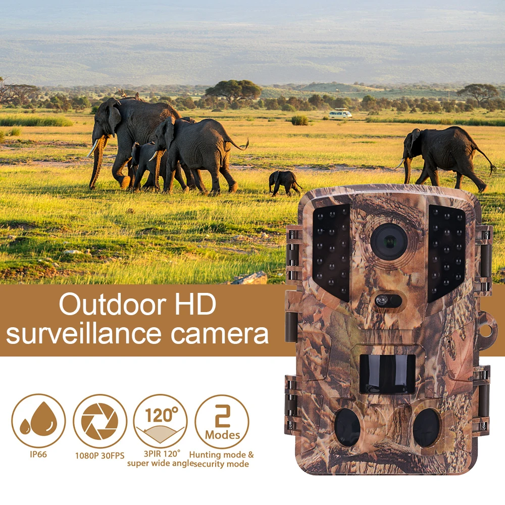 

Trail Camera 20MP 1080P Wireless Hunting Cameras With Night Vision PIR Sensor Wildlife Surveillance Camera Wild Tracking Camera