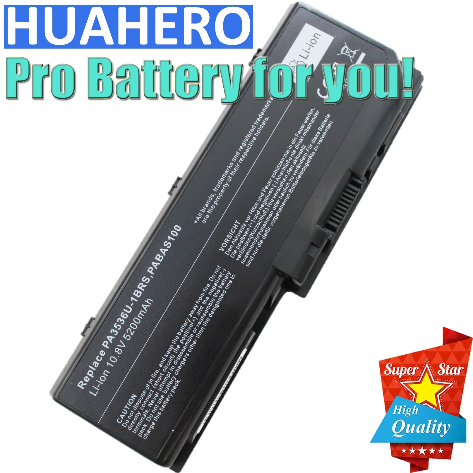 Аккумулятор для ноутбука Toshiba Satellite L350 L350D P200 P300 P305 PA3536U 1BRS PA3537U 1BAS PABAS100 P205 P205D