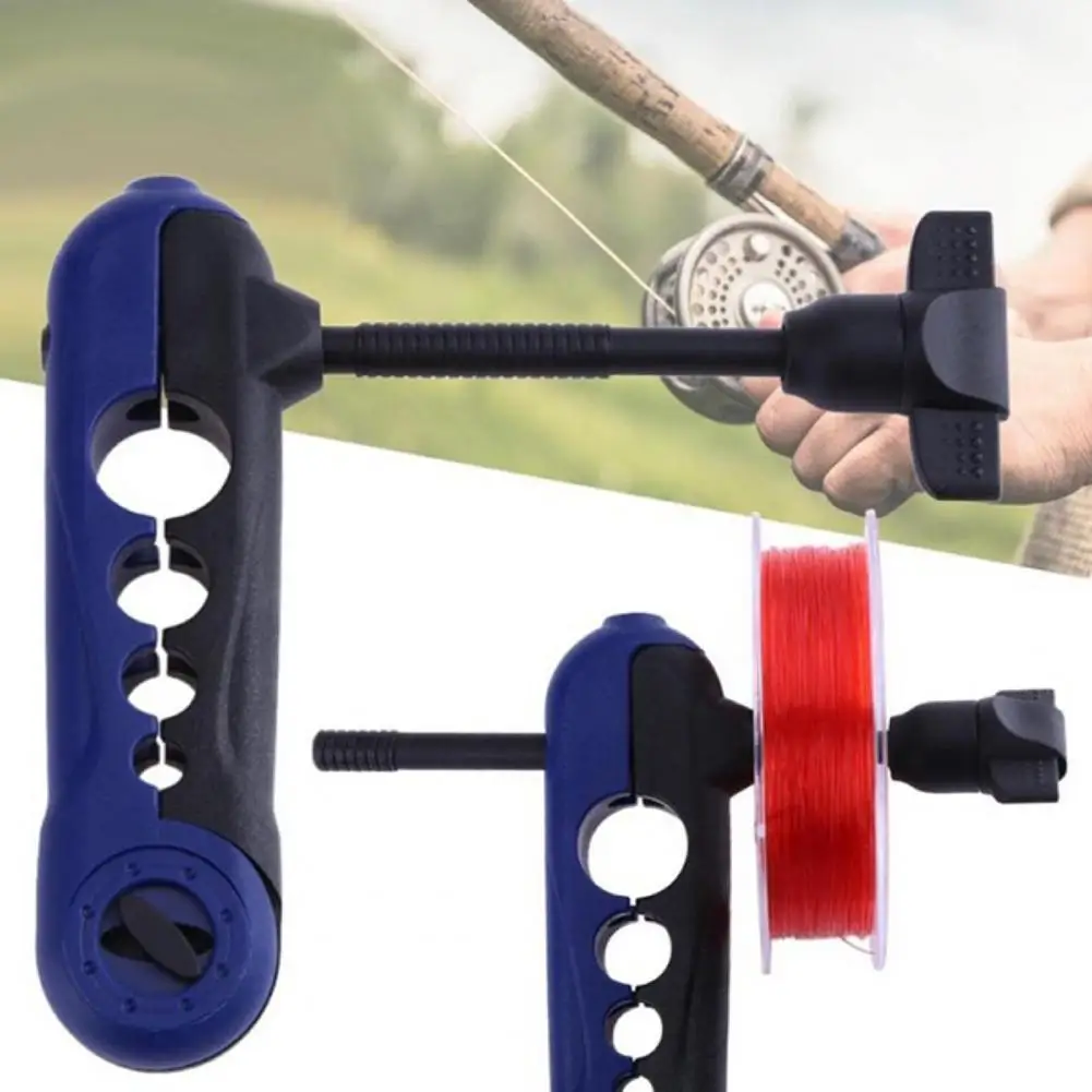 

Line Spooler Portable Weather Resistant Mini Universal Adjustable Fishing Line Spooler for Fishing