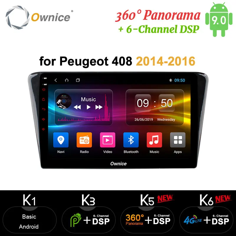 Ownice DSP carplay Android 10 Восьмиядерный автомобильный радиоприемник GPS Навигатор Радио 4