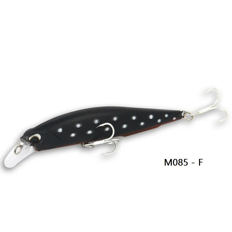 M085 - F Новые 14g 10 мм Minnow приманки для ловли рыбы; много цветов; Зимние Высокое качество плавающая качели плавающая приманка рыболовные снасти воблер pesca подледной рыбалки - Цвет: M085 - F