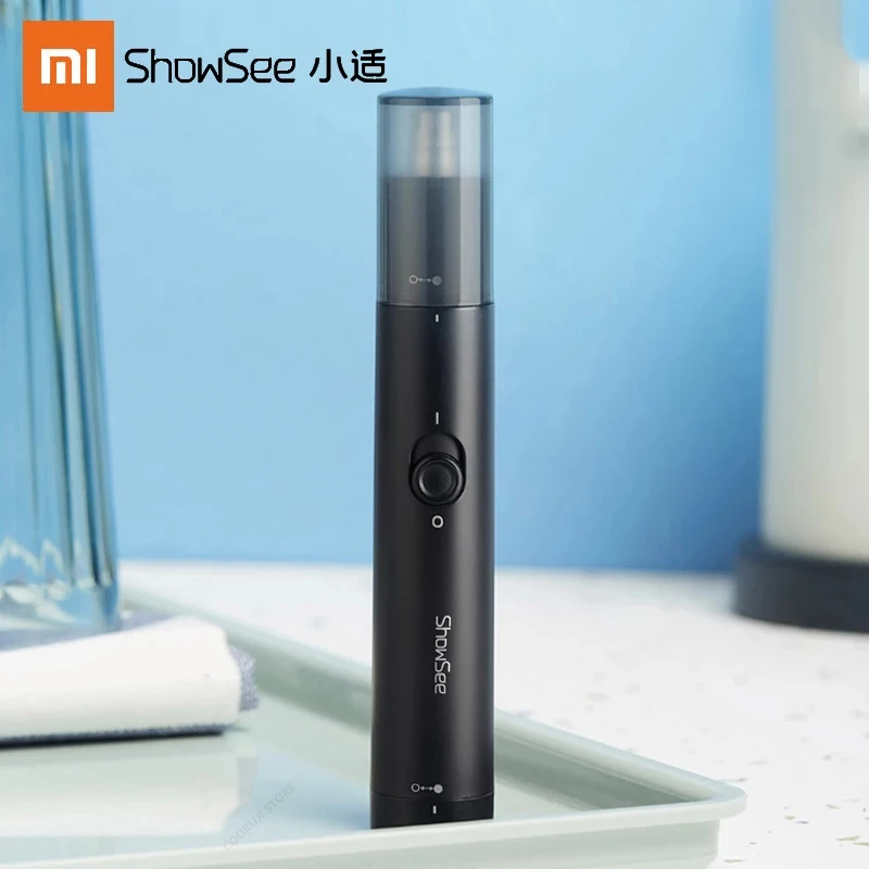 

Xiaomi Youpin Showsee Электрический мини-триммер для волос в носу портативный триммер для волос в ушах и носу машинка для стрижки волос водонепроница...