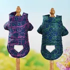 Осенне-зимняя теплая одежда для домашних питомцев, пальто с хлопковой подкладкой для собак и щенков, пуховик, одежда для чихуахуа, французского бульдога