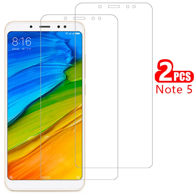 Защита экрана из закаленного стекла для xiaomi redmi note 5 чехол ksiomi readmi remi note5 not not5