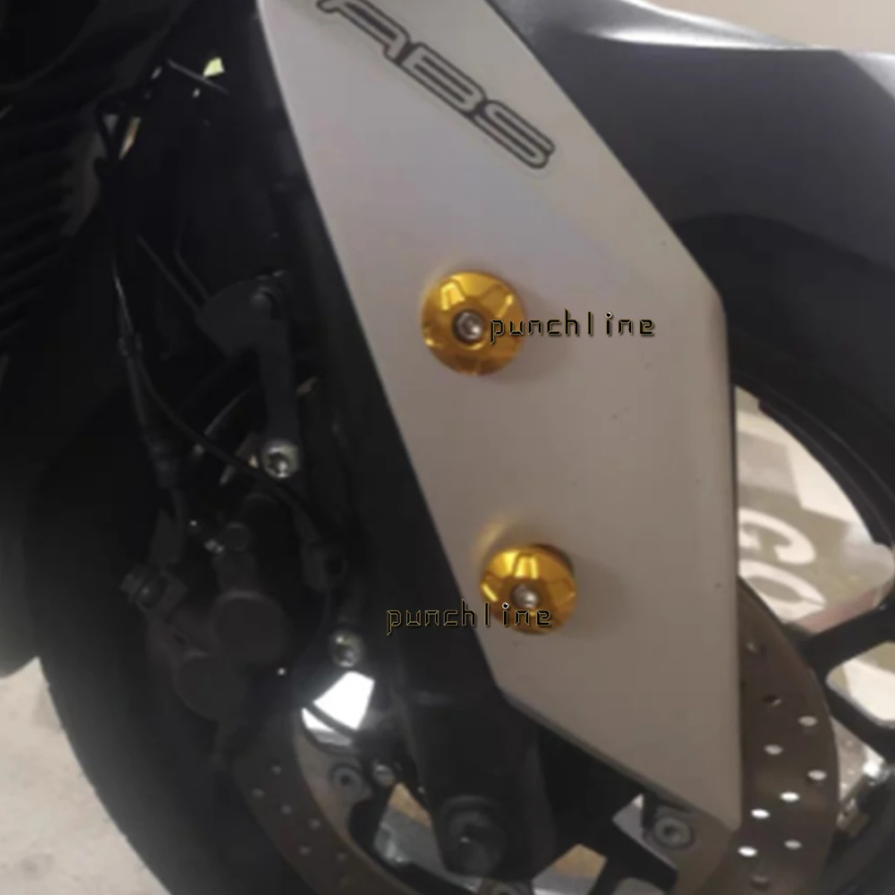 Подходит для YAMAHA передняя рама крыльев 1 5 9 MT 09 Tracer 900 XSR 700 с винтом вилкой