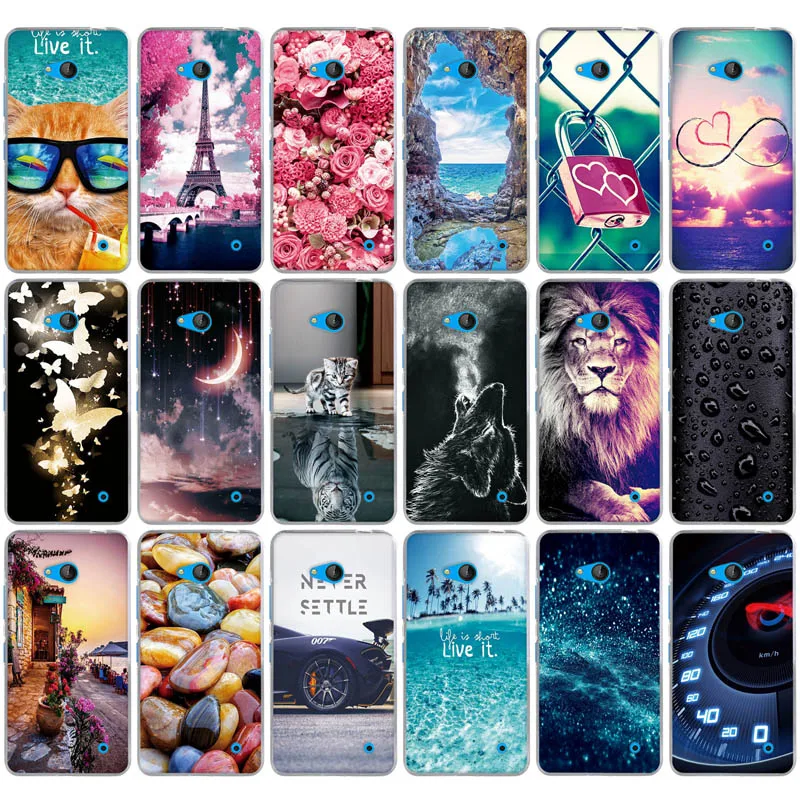 

for Nokia 640 Case Cover for Nokia Microsoft Lumia 640 Silicone Cell Phone Case Soft TPU Shell for lumia 640 XL 650 550 Coque