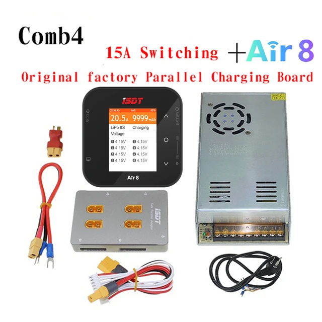 iSDT Air8 + 15A power supply + iSDT PC-4860 iSDT Air8 + 15A power supply + iSDT PC-4860