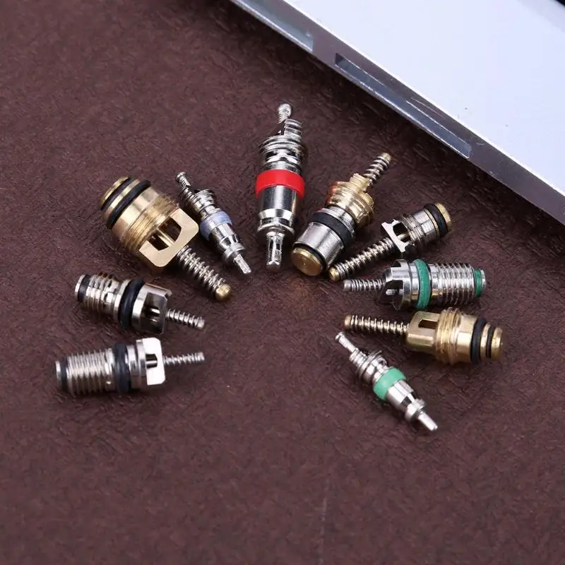 100 шт./коркорт. R134A автомобильные АКП запорные клапаны набор в ассортименте для