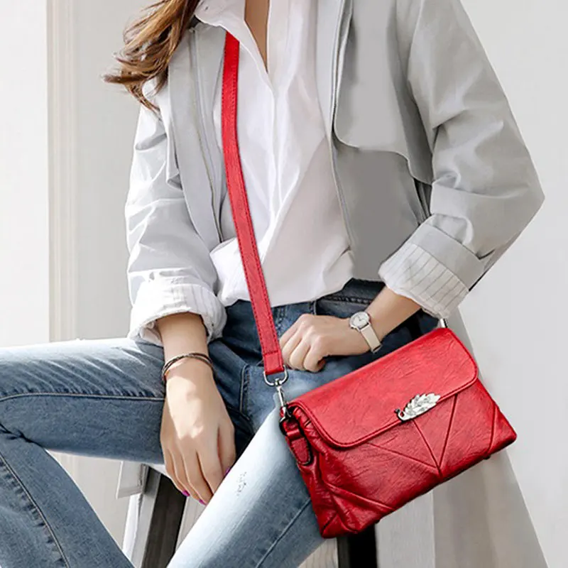 

Red Women Bags For Women 2021 Crossbody Bags For Women Luxury Handbags Peacock Women Bags Designer Sac Main Lady Shoulder Bag