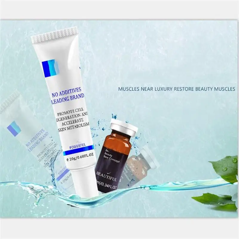 Следов от акне fade крем 3 шт./компл. удаление яма оспы гель алоэ вера и ремонт следов