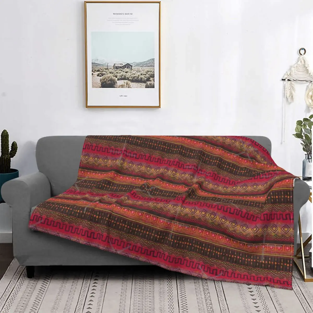 

Земляное Африканское одеяло с эффектом омбре, тканевое одеяло, покрывало для кровати, плед, пушистое клетчатое покрывало 135, одеяло для кров...