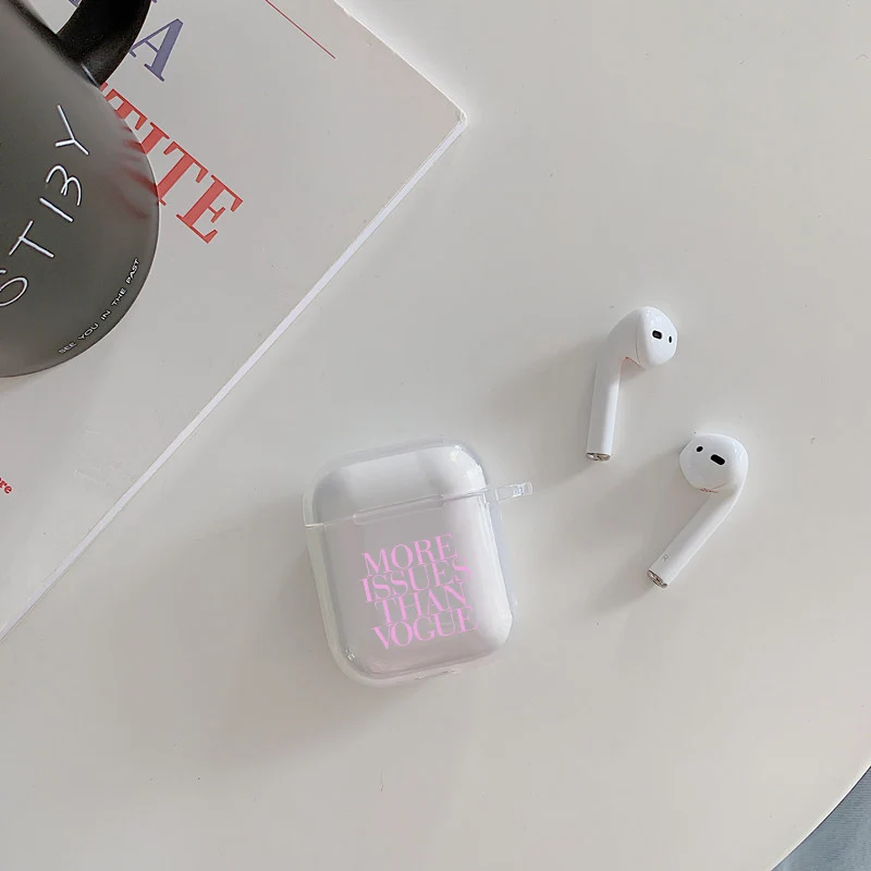 Goddess VOGUE Art Princess Girls Female boss coffee Case for Airpods Cases For pro Clear Cute Soft | Электроника