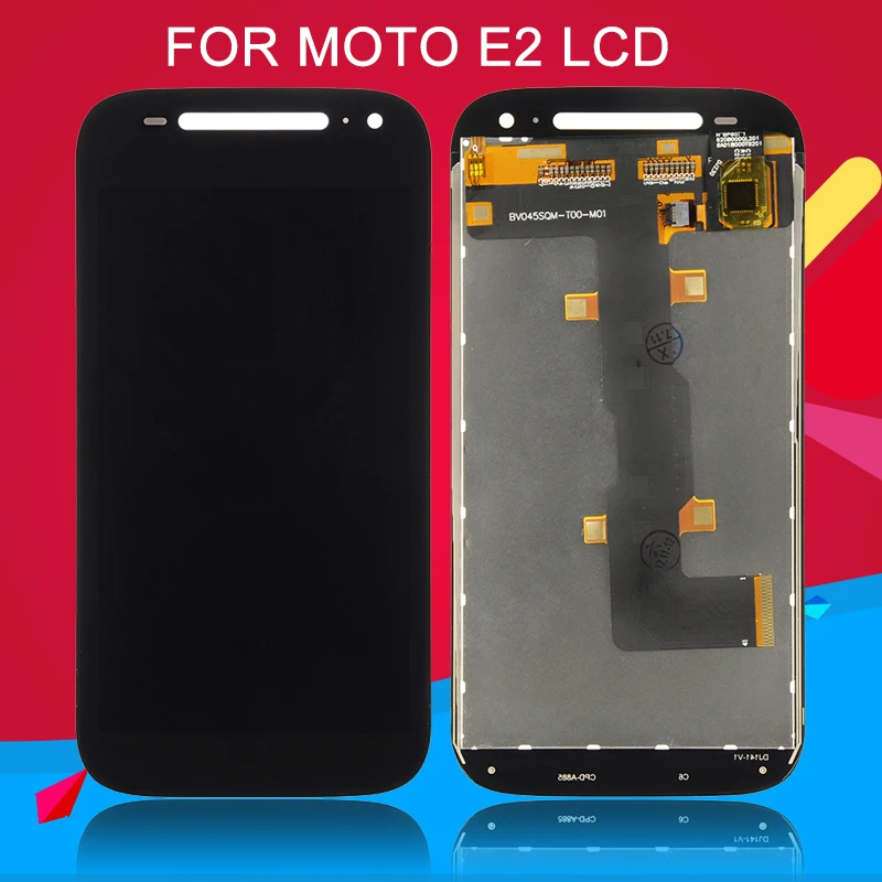 Dinamico E + 1 дисплей для Moto E2 LCD Motorola 2nd Gen XT1527 XT1505 XT1524 сенсорный экран дигитайзер
