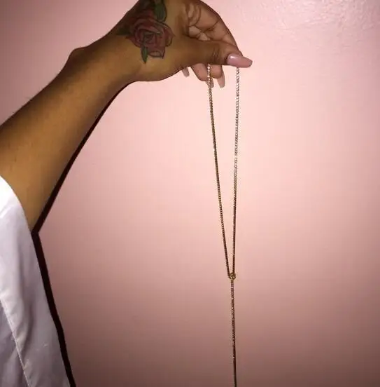 Лаконичное ожерелье с глубоким вырезом для ночного клуба летнее украшение груди