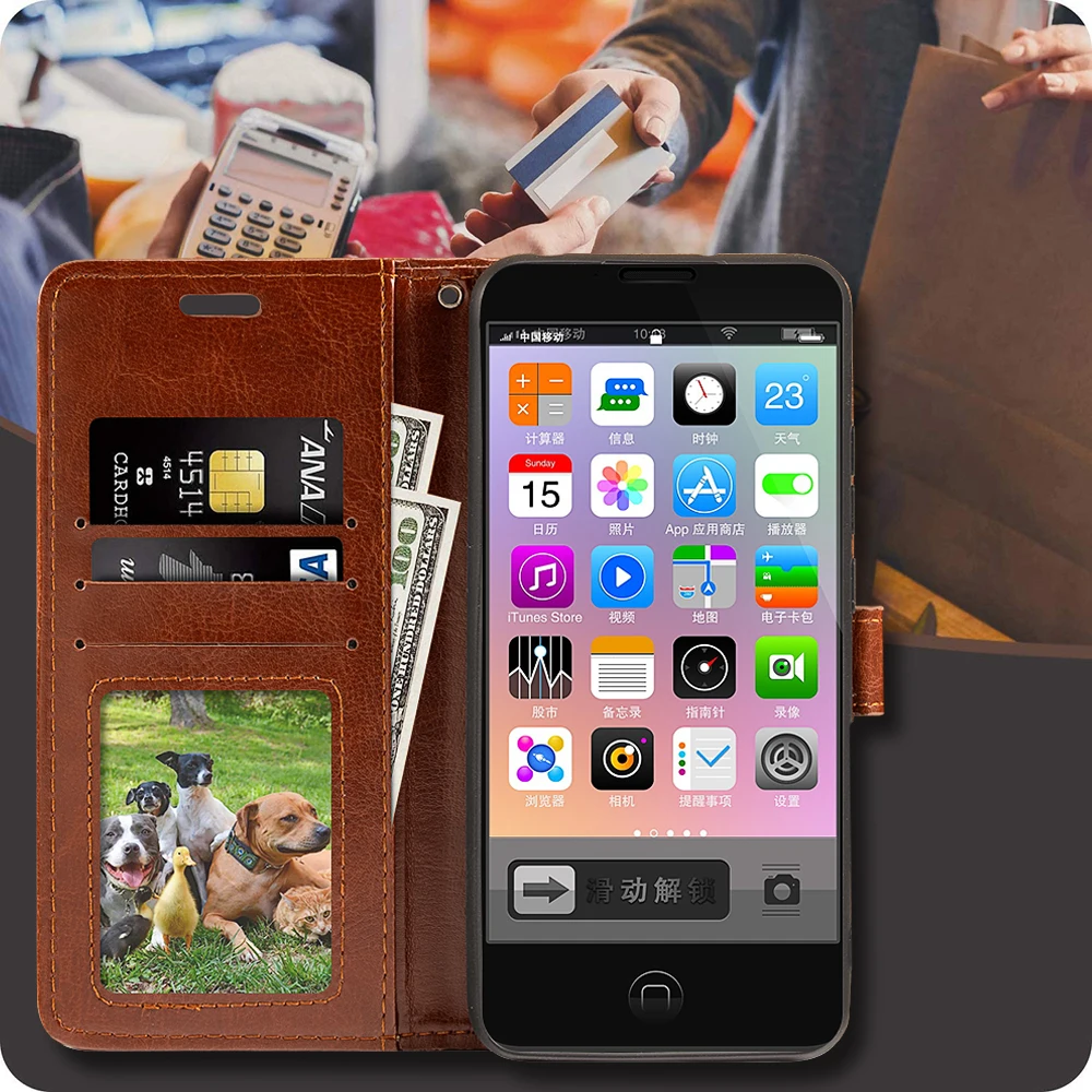 case for oukitel f150 b2021 wallet premium pu leather magnetic case cover with card holder and kickstand for oukitel bison 2021 free global shipping