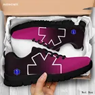 Женские кроссовки INSTANTARTS, сетчатые, градиентные, на шнуровке, для зимы и весны