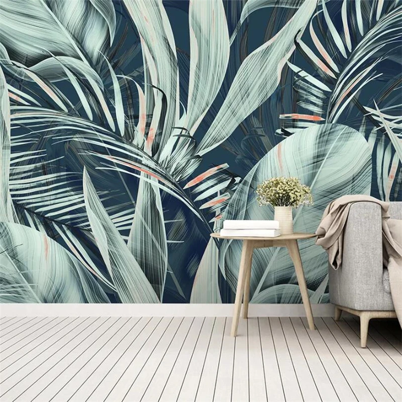 Большие фотообои средневековые ручная роспись тропический лес цветы и птицы |