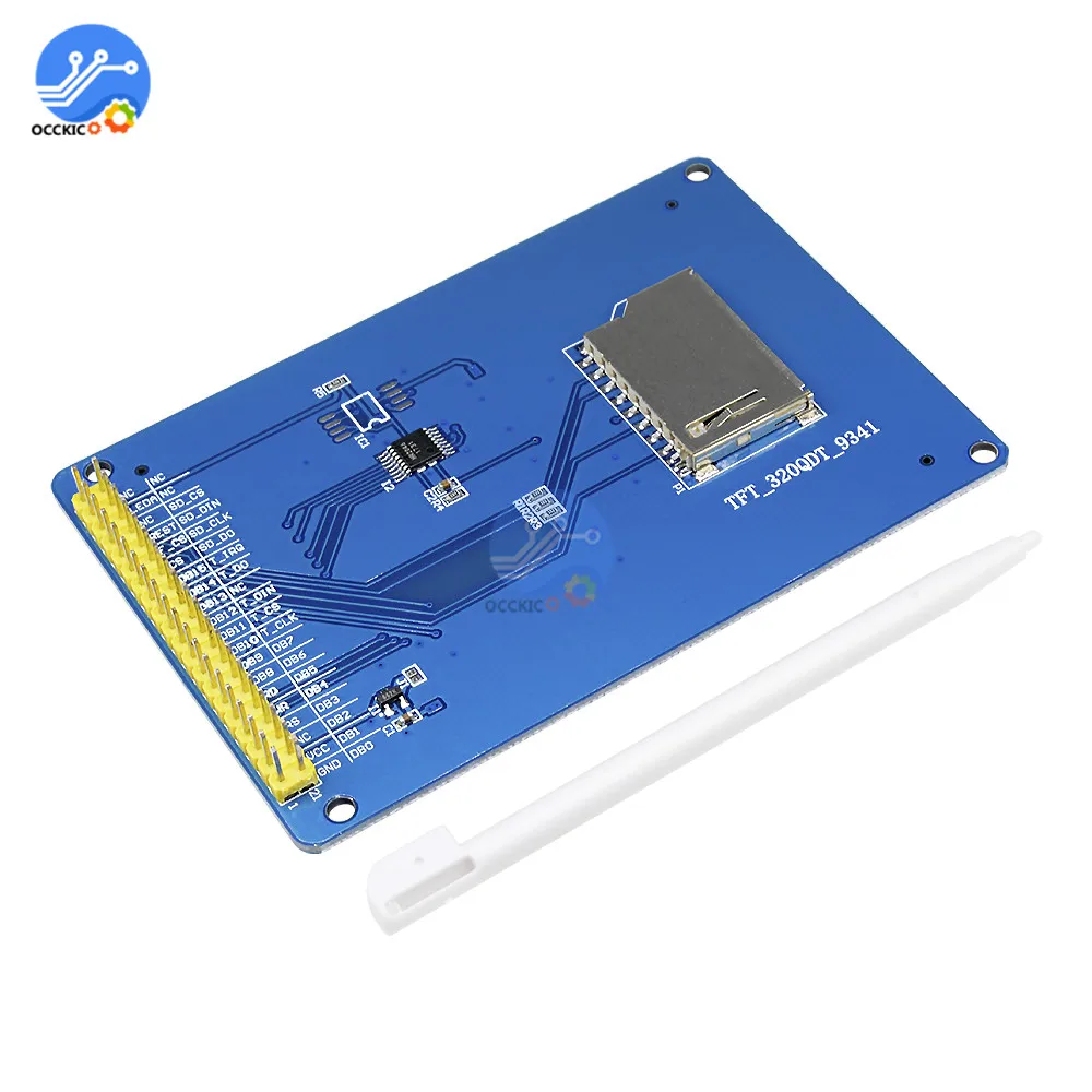 3 2 дюймовый ЖК экран модуль дисплея 240x320 TFT ILI9341 панель контроллера сенсорного