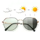 Уличные фотохромные прогрессивные Мультифокальные солнцезащитные очки для чтения для мужчин и женщин-трифокальные солнцезащитные очки для чтения NX