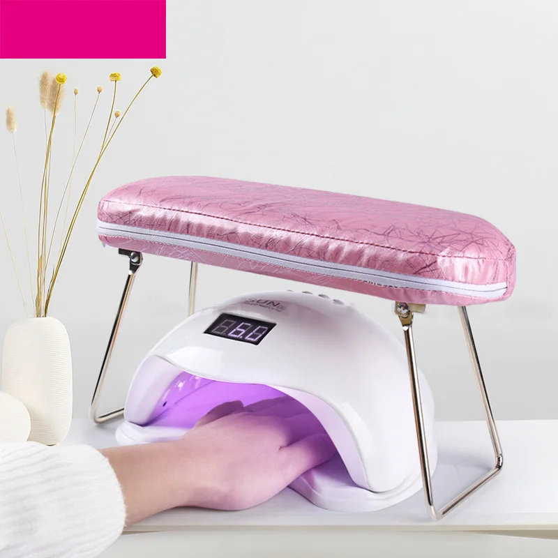 ANGNYA 1 шт. кожаная маникюрная ручная Водонепроницаемая Подушка с подставкой для