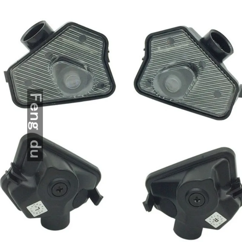 

2pcs For Mercedes Benz W212 W204 W221 W246 W176 CLS CLA GLA GLK X156 LED Rearview Mirror Welcome Light Shadow Projector Light