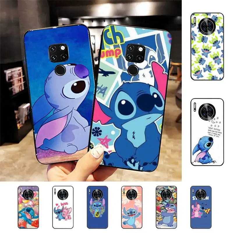 

Cartoon Stitchs Phone Case For Huawei Nova 3I 3E mate20lite 20Pro 10lite Luxury funda case
