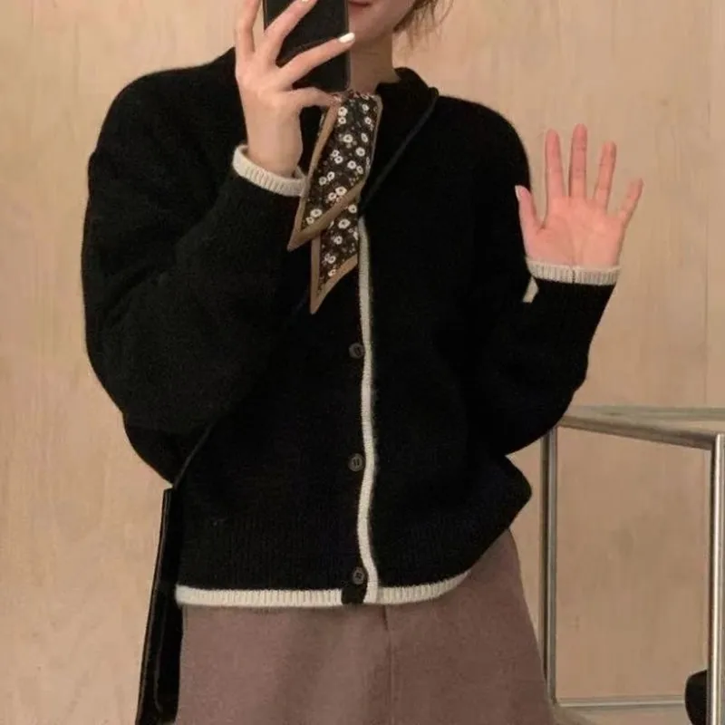 Женский свитер с длинным рукавом осенний кардиган 2021 |