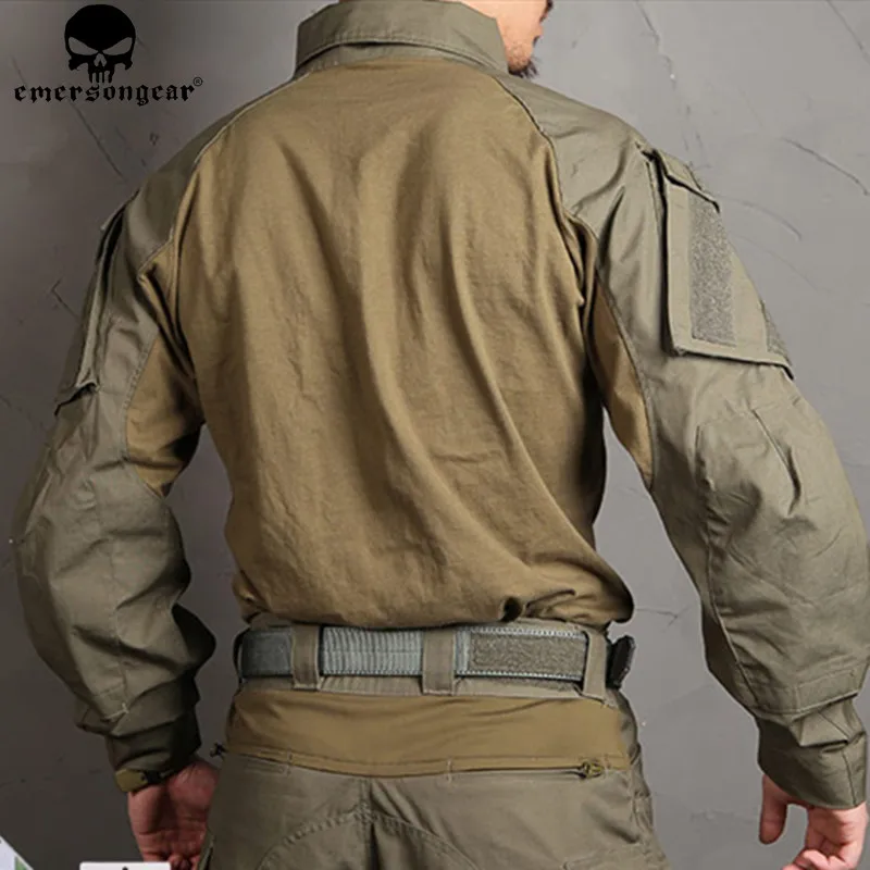 Военная тактическая рубашка Emersongear G3 обновленная версия мужская спортивная