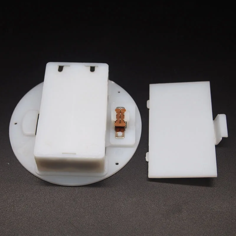 30 шт./лот 2 AA 2A 3V контейнер для хранения аккумуляторов с крышкой переключателя 2x