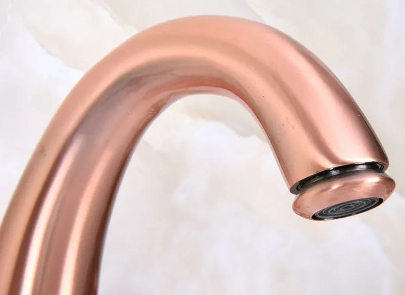 Antique Red Copper Widespread Basin Faucet Dual Handle Bathroom Sink Mixer Tap 3 Holes Hot and Cold Water Lavatory Taps | Обустройство